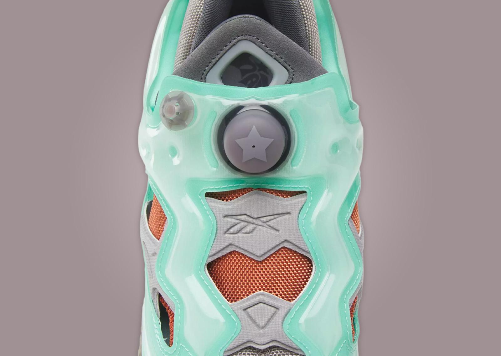 Happy99 x Reebok Instapump Fury Mint Tongue