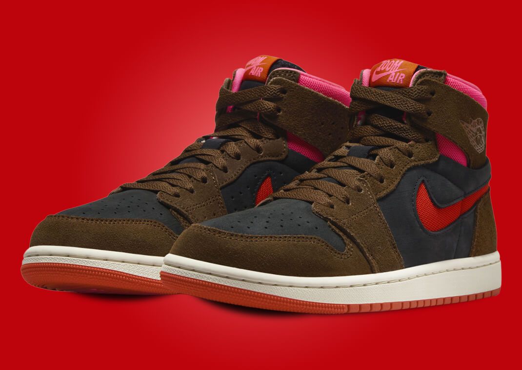 The Air Jordan 1 High Zoom CMFT 2 Cacao Wow Picante Red Releases