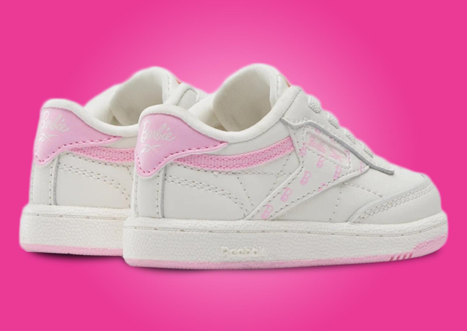 Barbie x Reebok Club C (TD) Heel Angle