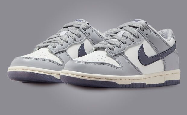 The Kids' Exclusive Nike Dunk Low Platinum Tint Light Carbon Releases ...