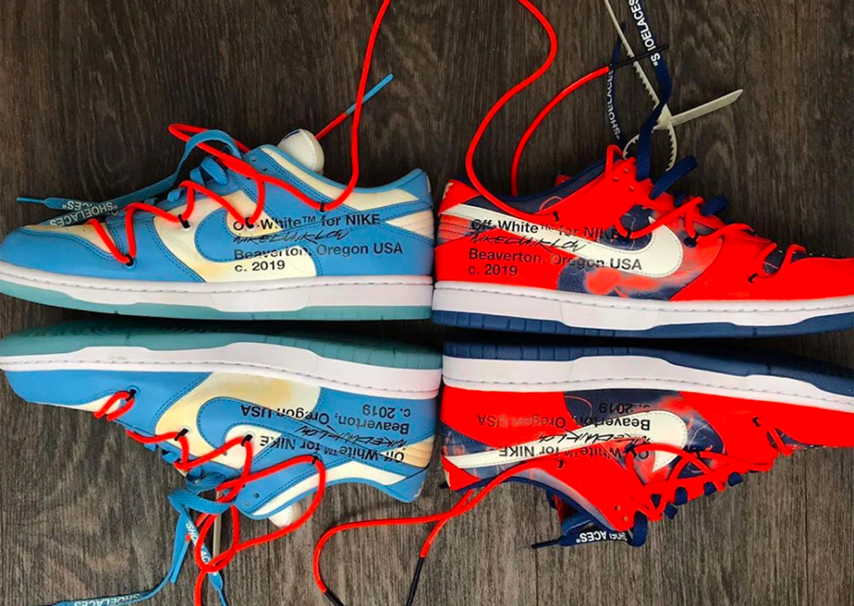 Futura x Off-White x Nike Dunk Low Will Not See A Wide Commercial ...