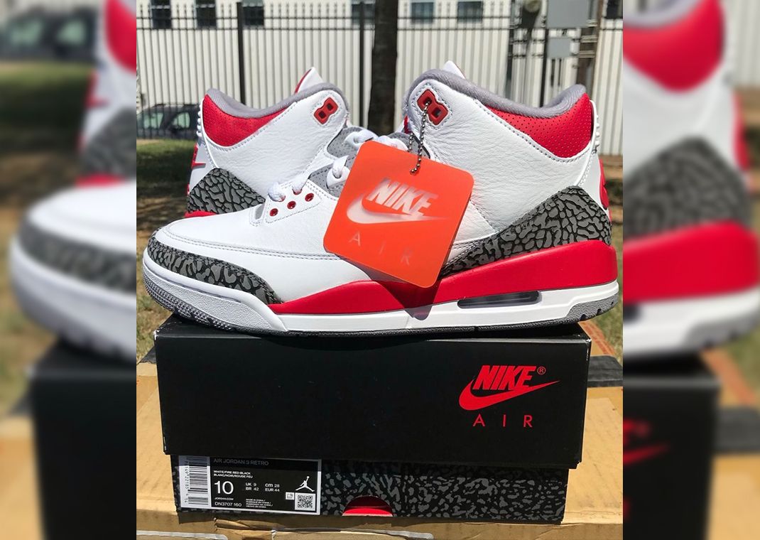 Nike Air Finally Returns To The Air Jordan 3 Retro Fire Red