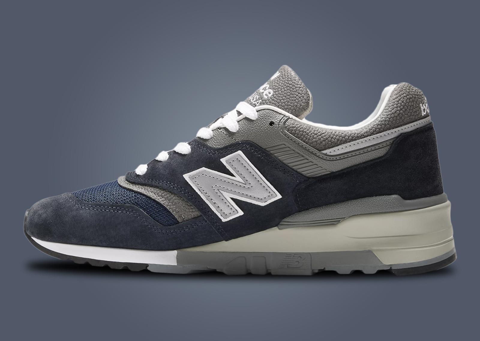 New Balance 997 Made in USA Navy Medial