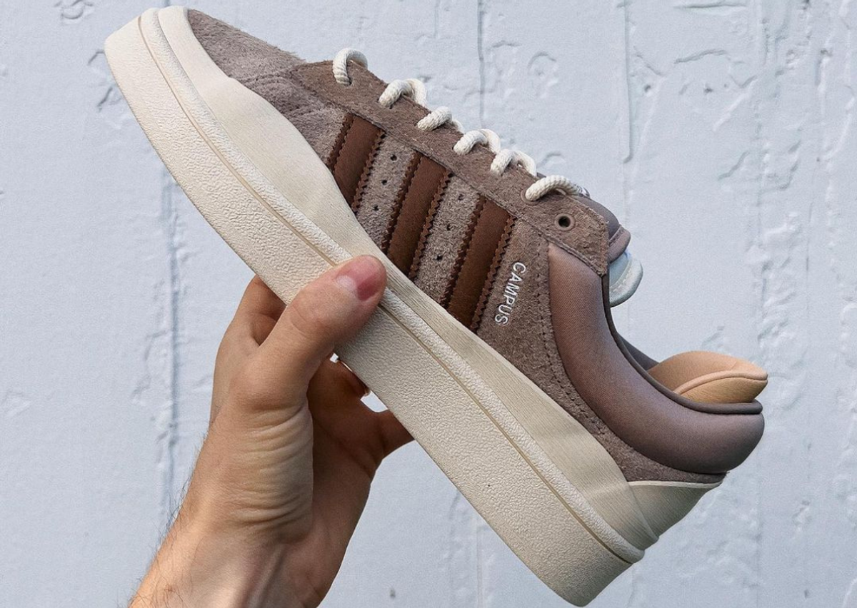 First images of the Bad Bunny x adidas Campus Light Brown - HIGHXTAR.