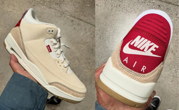 Levi's x Air Jordan 3 Sail