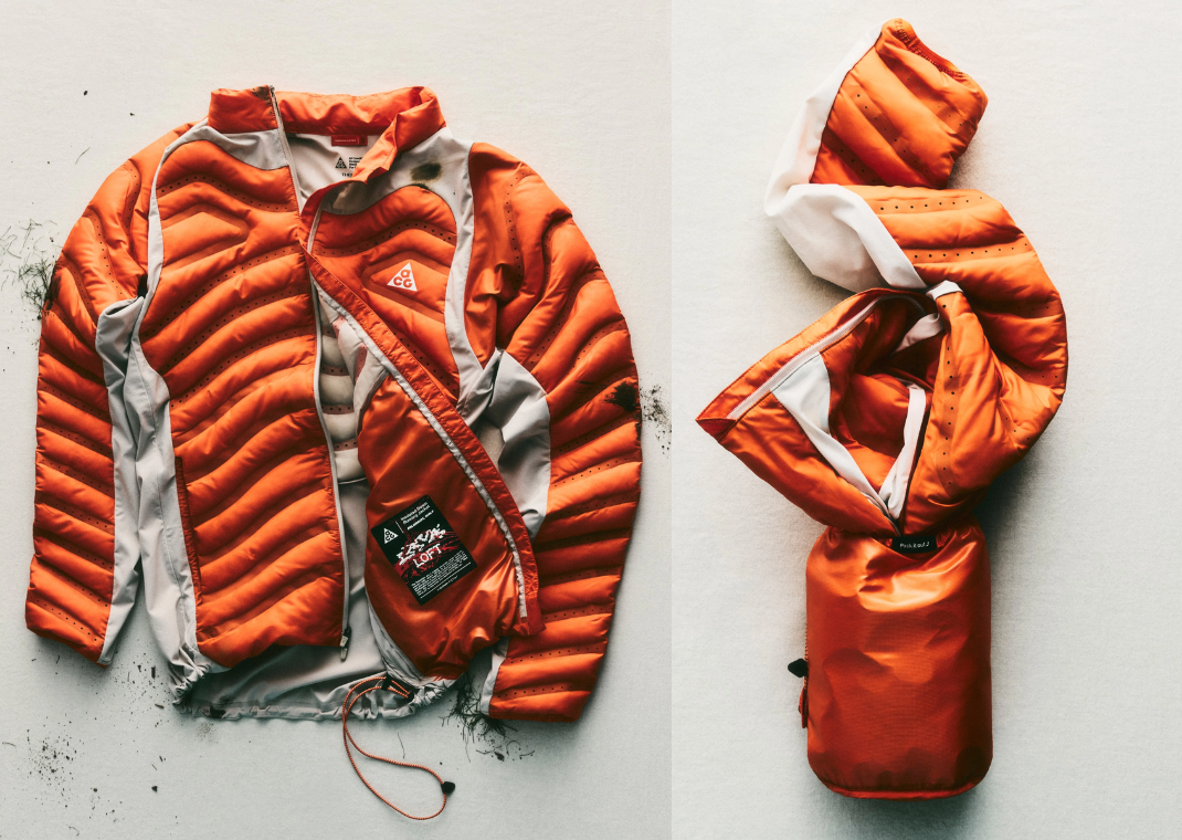 Nike ACG's Lava Loft Jacket Can Fit in the Palm of Your Hand