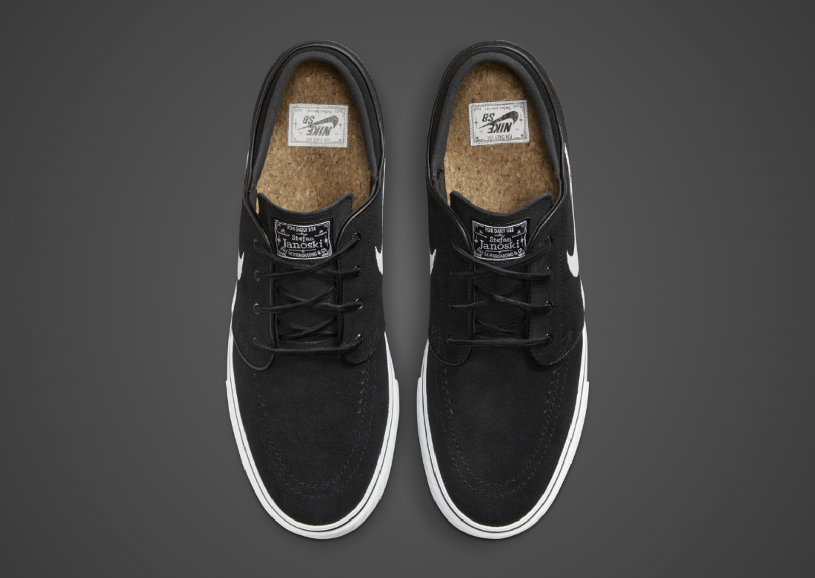 Nike SB Zoom Janoski OG+ Black White Top