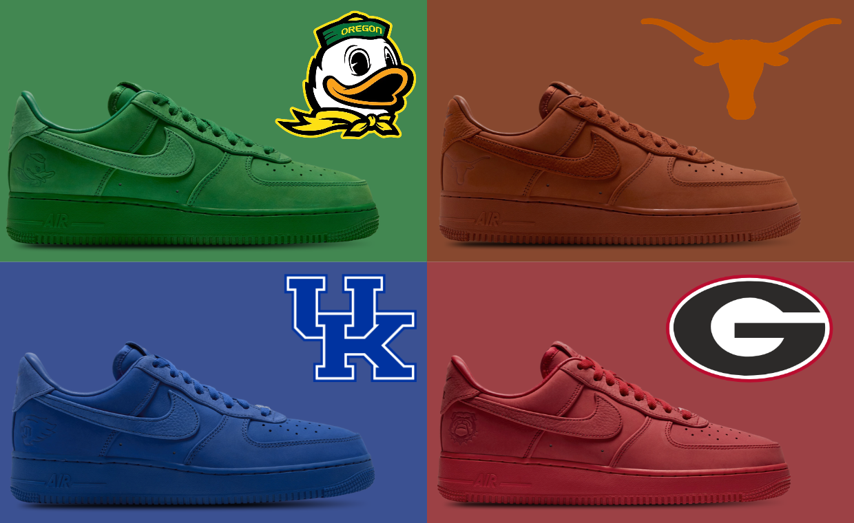 Nike Air Force 1 Low Luxe University Pack
