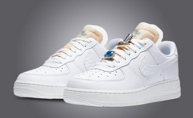 Bring The Bling With The Nike Air Force 1 07 LX Jewels White