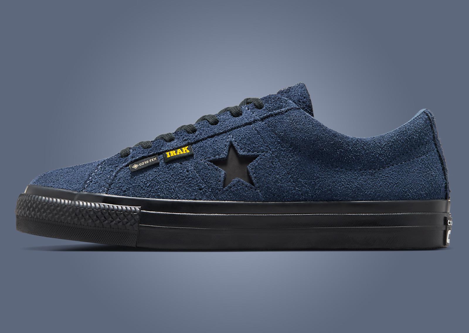 IRAK x Converse One Star Ox GTX Navy Lateral