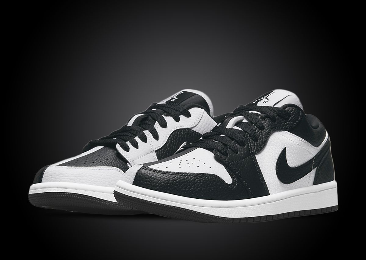 Nike air jordan 1 low top black and white Clearance