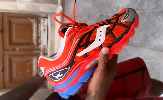 Westside Gunn x Saucony ProGrid Omni 9 Web Spider-Man