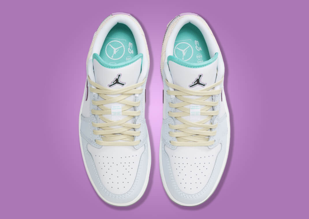 桜紅蘭　0601 The Women's Air Jordan 1 Low Sashiko Multi Releases Holiday 2023