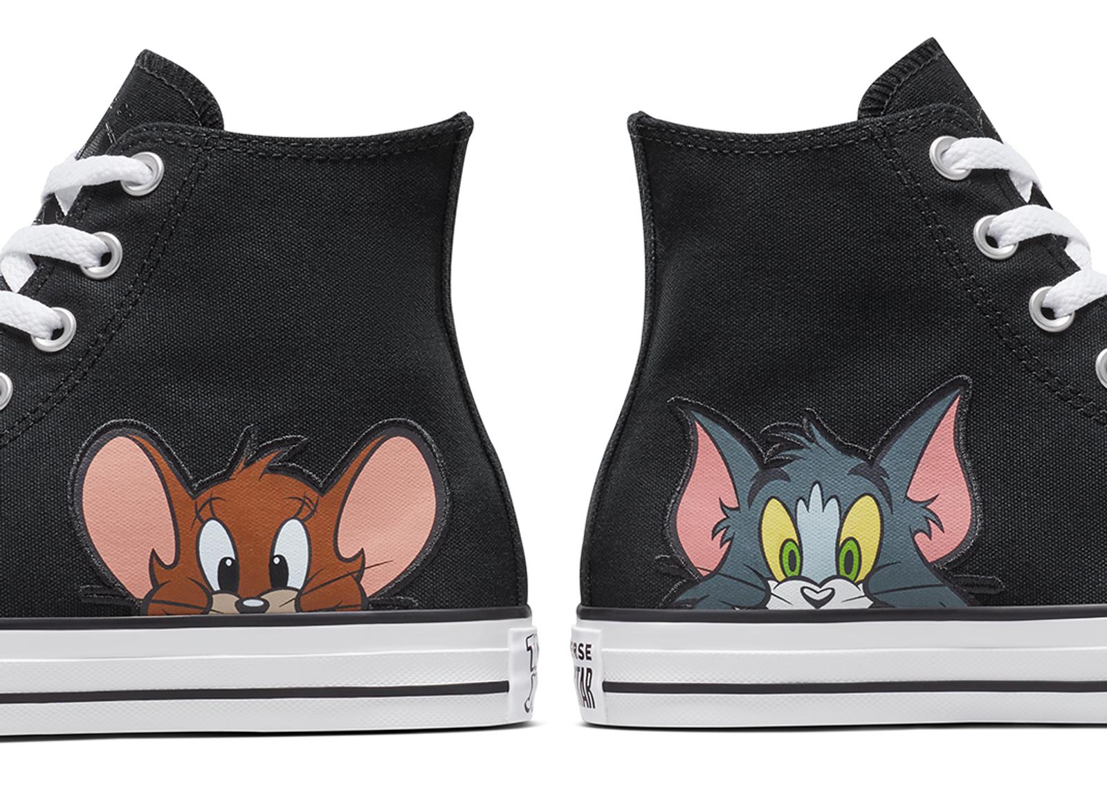 Tom & Jerry x Converse Chuck Taylor Black Lateral