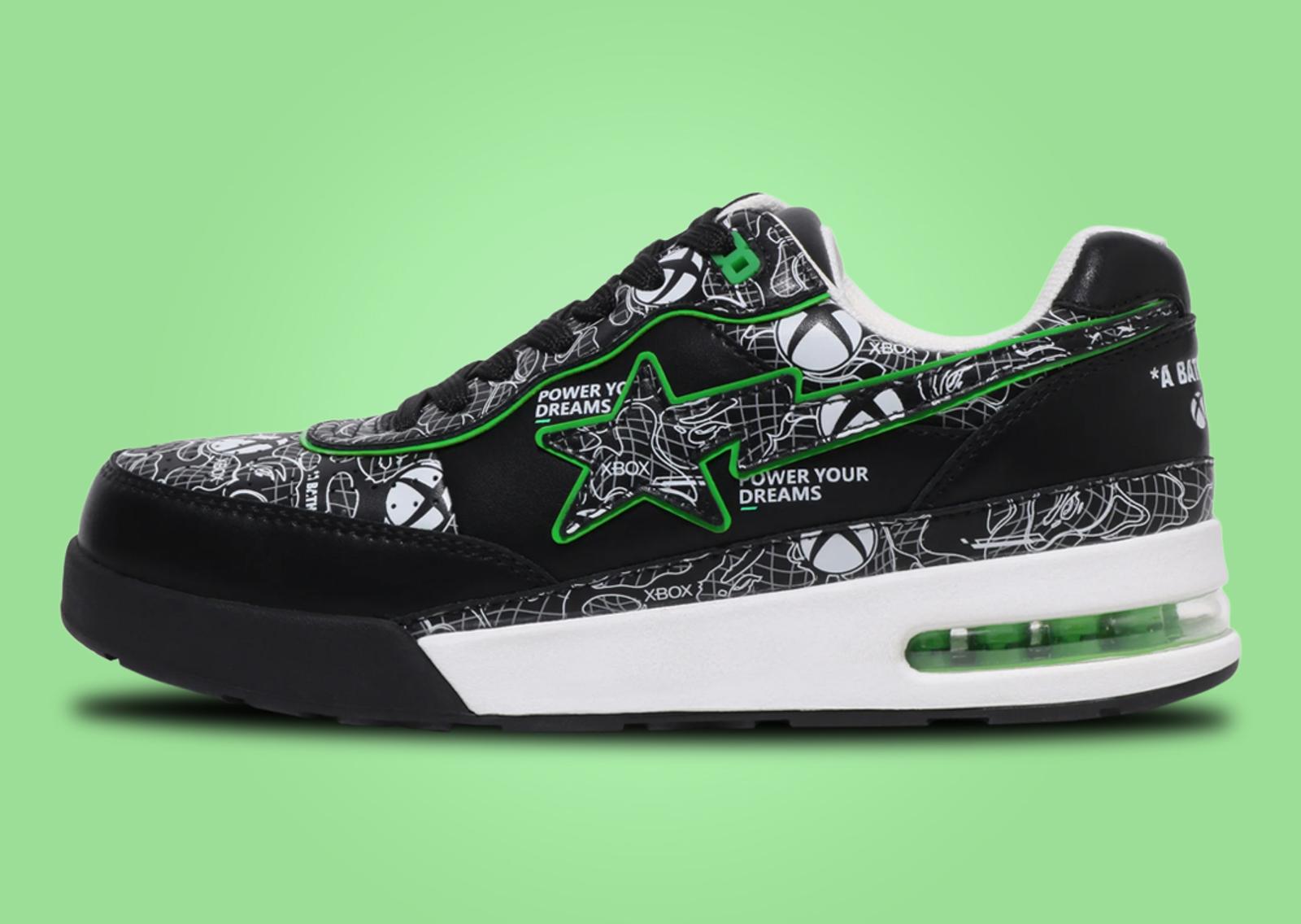 Xbox x BAPE Road STA Camo Medial