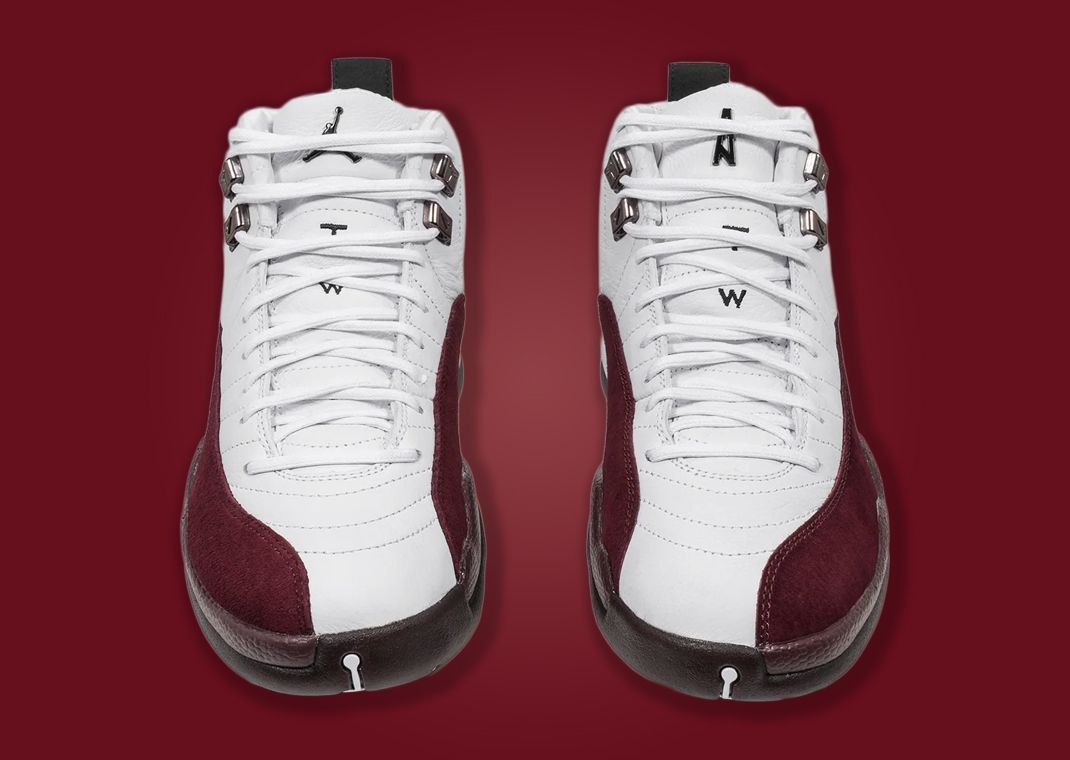 maroon and white 12s