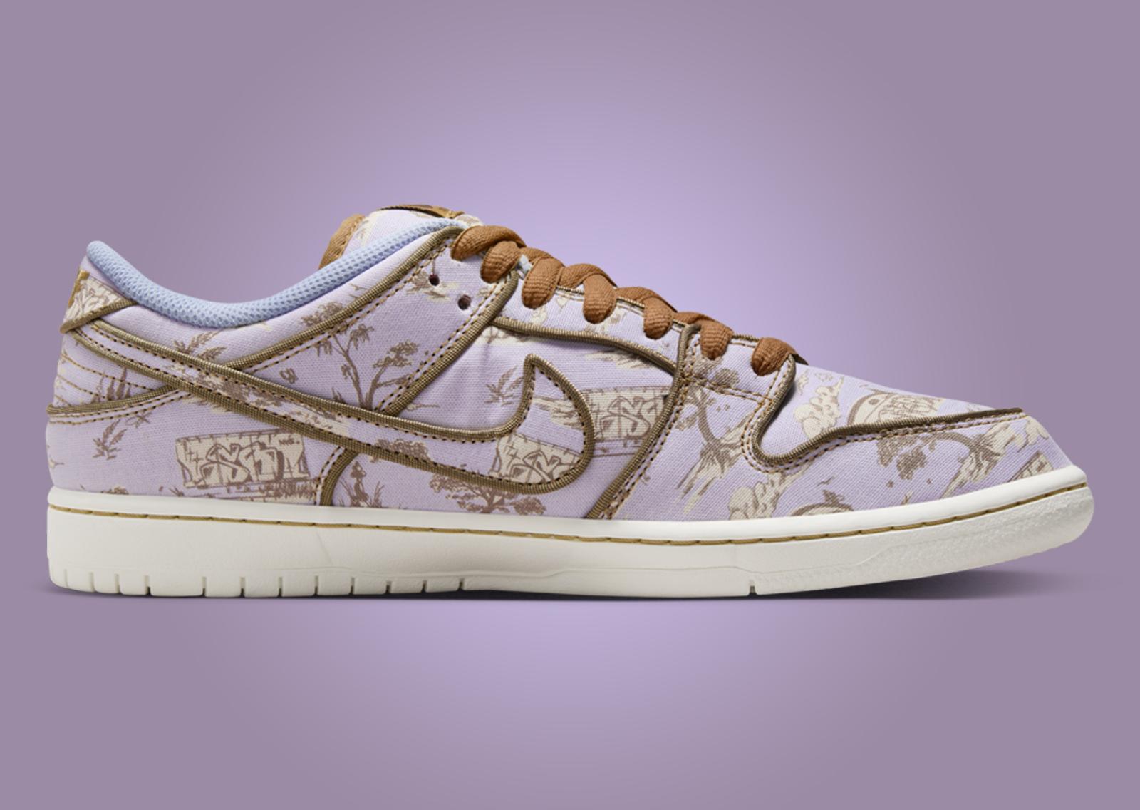 Nike SB Dunk Low Premium Pastoral Print Medial