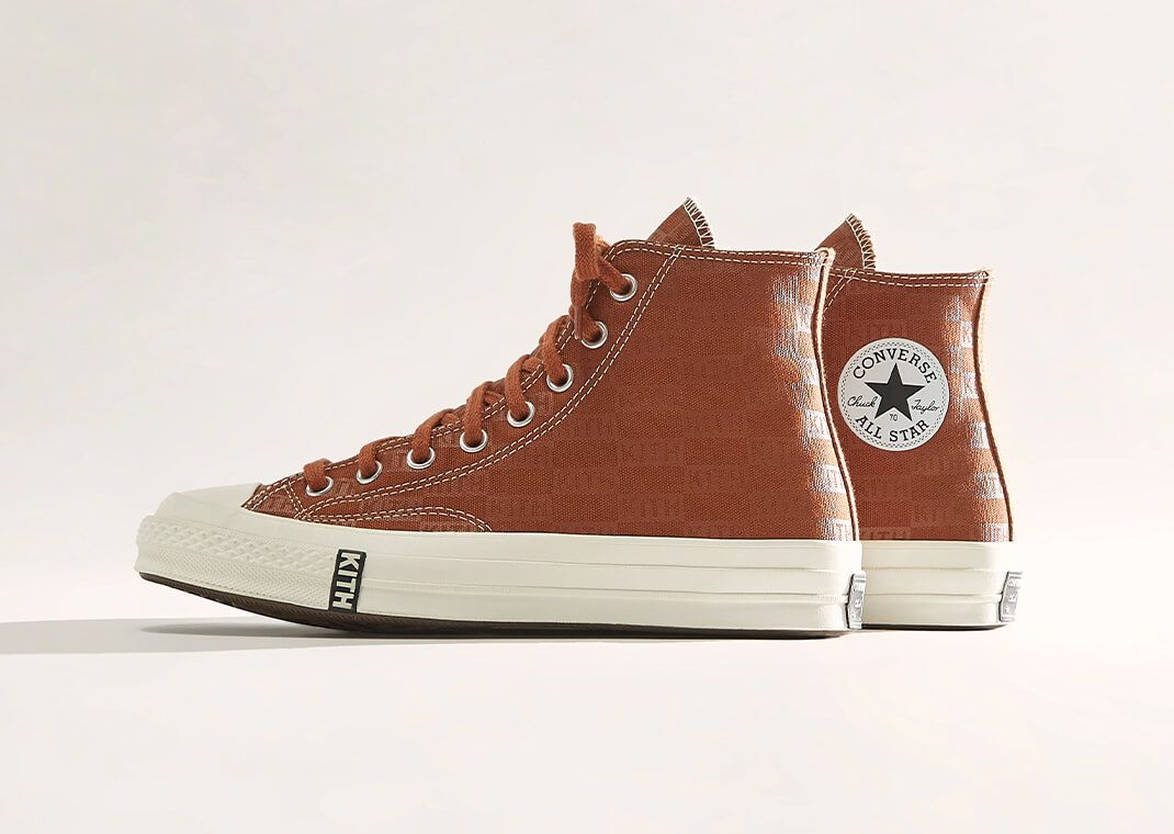 The Kith x Converse Chuck Taylor All-Star 70 Gingerbread Releases