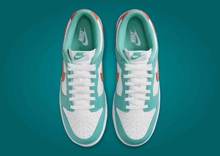 Nike Dunk Low Miami Dolphins Top