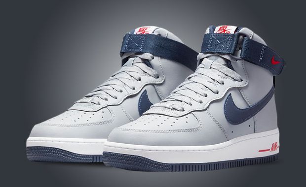 Air force 1 outlet high top grey