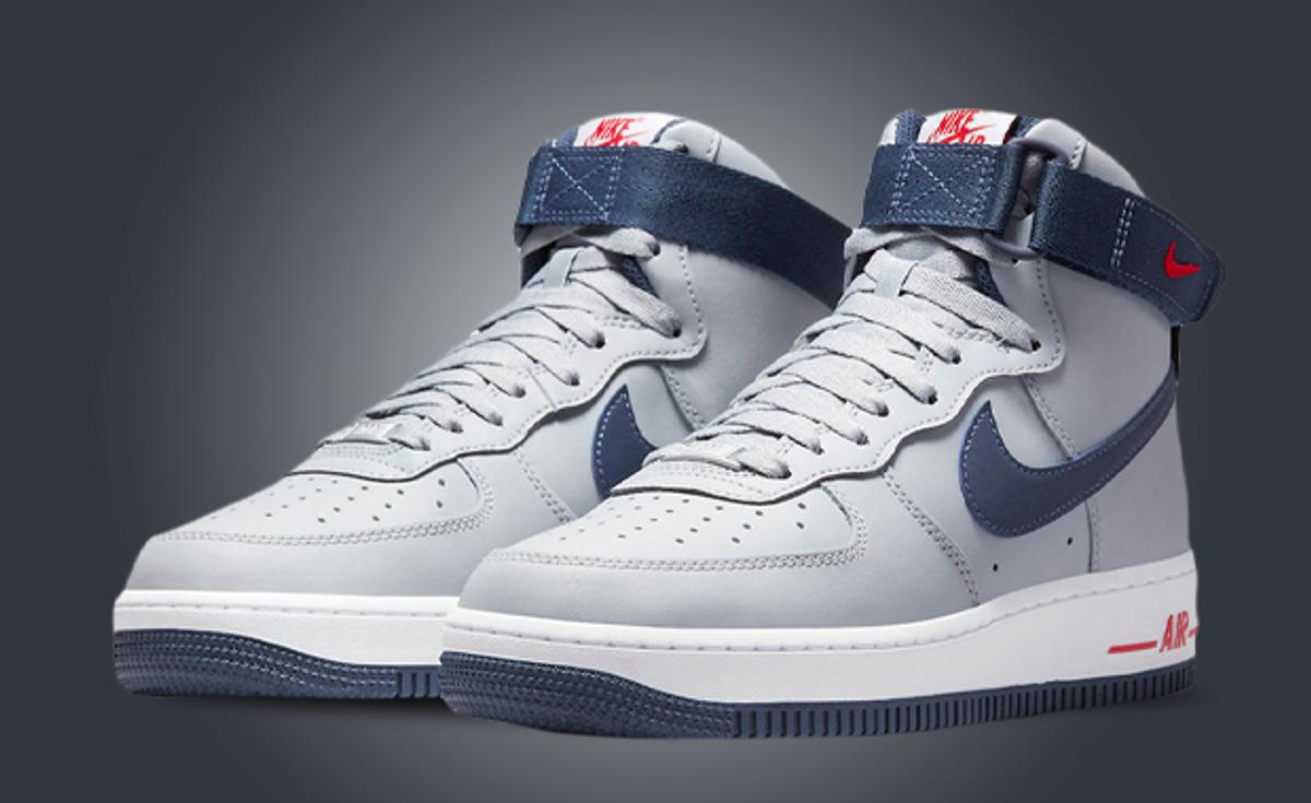 New England Patriots Colors Land On This Nike Air Force 1 High
