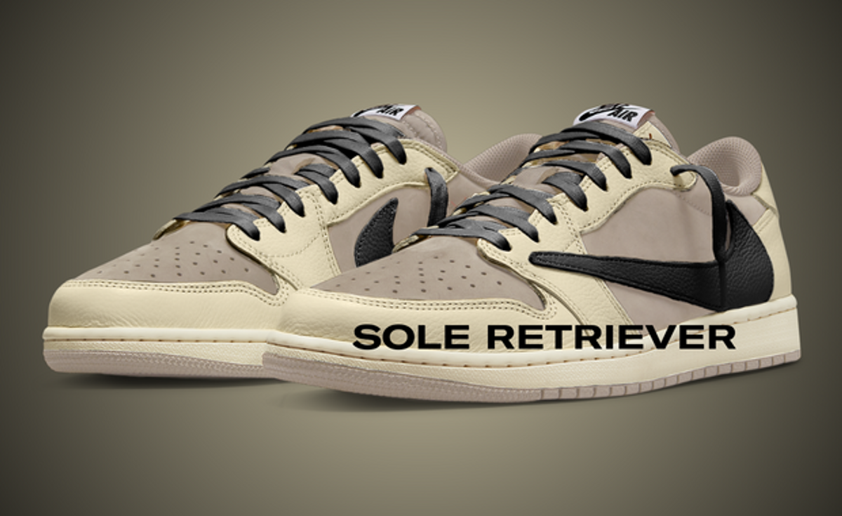 The Travis Scott x Air Jordan 1 Low OG Pale Vanilla Has Been Dropped From Holiday 2024