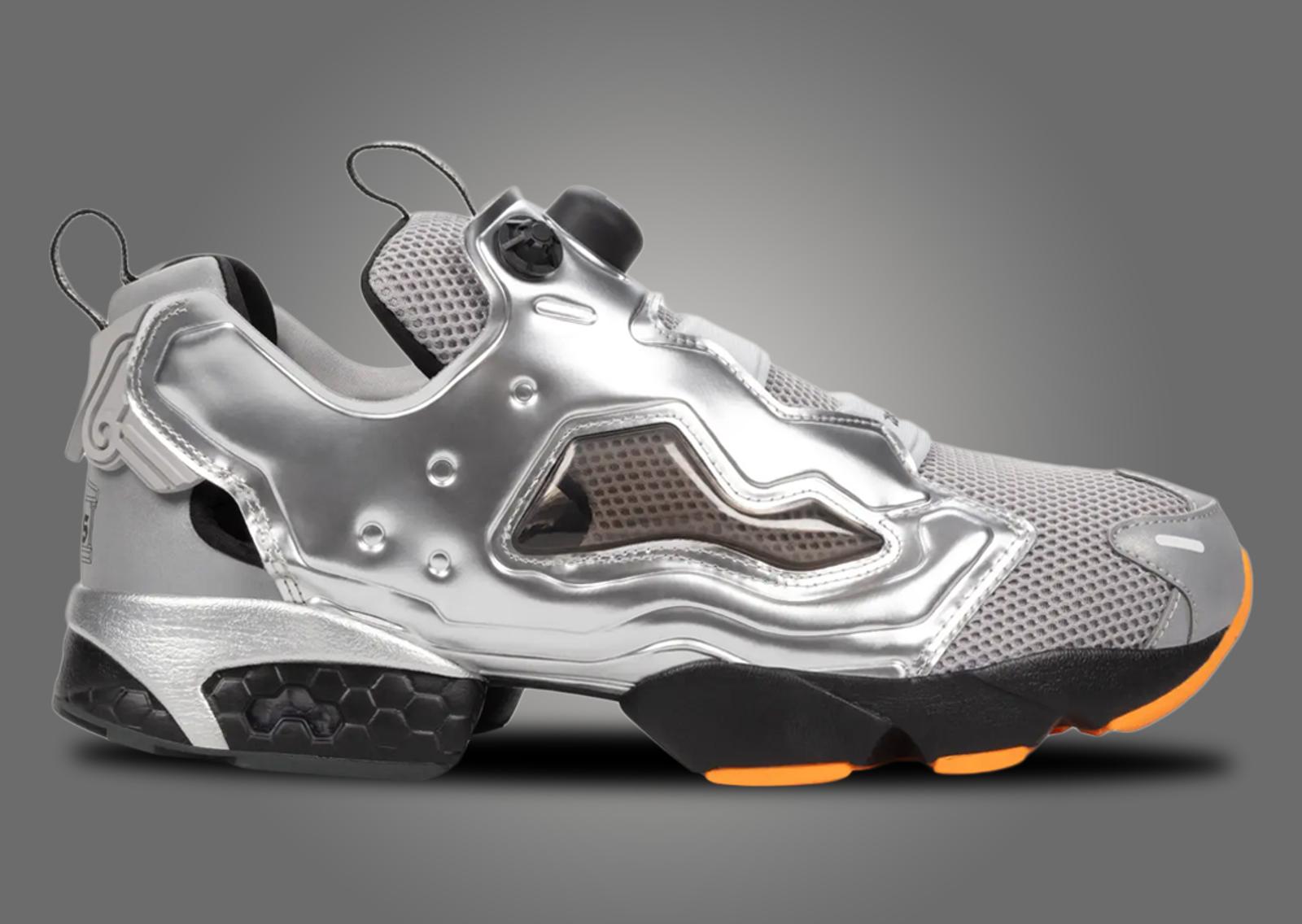 Aries x Reebok Instapump Fury 94 Metallic Silver Lateral