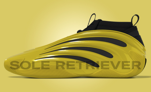 The adidas Harden Vol. 9 Yellow Patent Releases Fall 2025