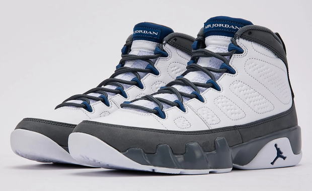 Air Jordan 9 Retro Flint Grey "French Blue"