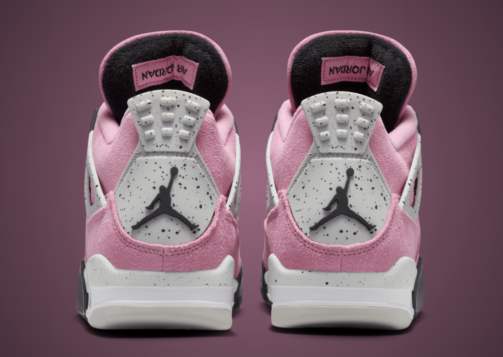 Air Jordan 4 Retro Orchid (W) Heel