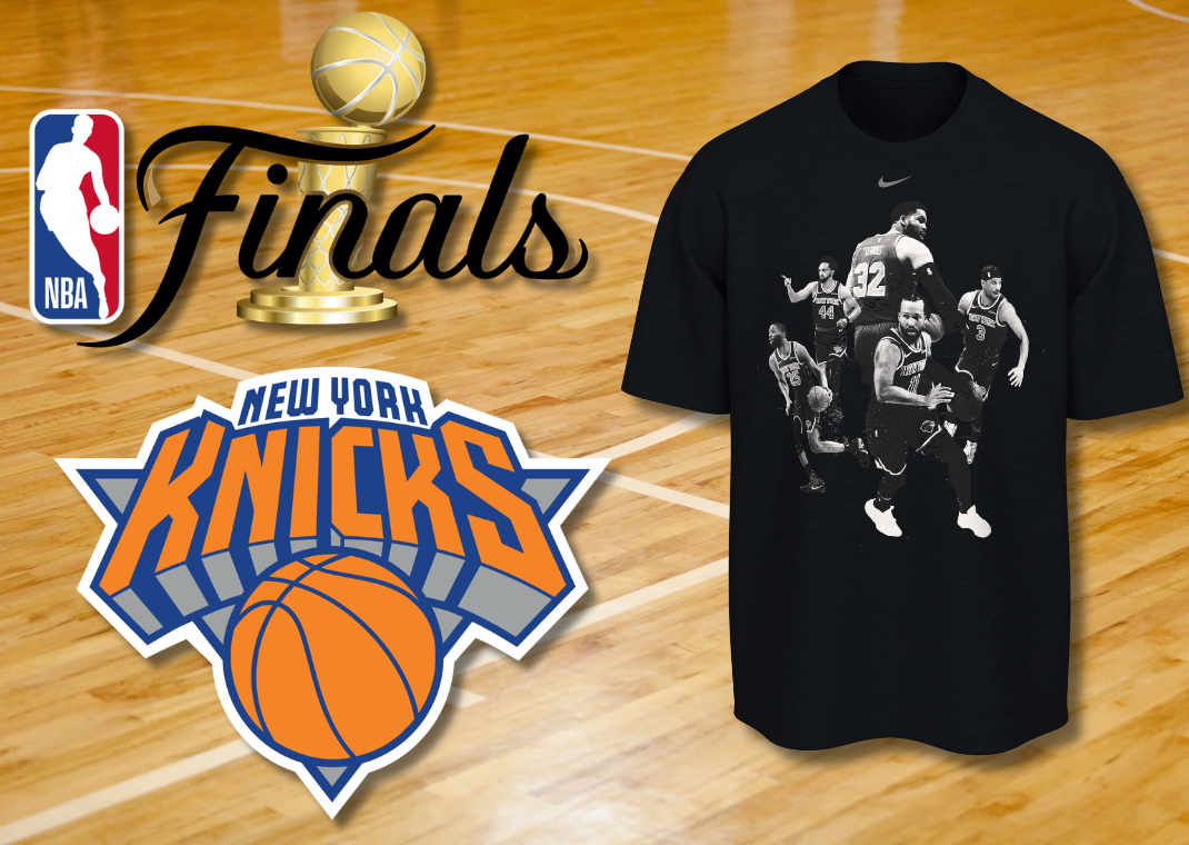 Celebrate the New York Knicks' NBA Finals Appearance with this