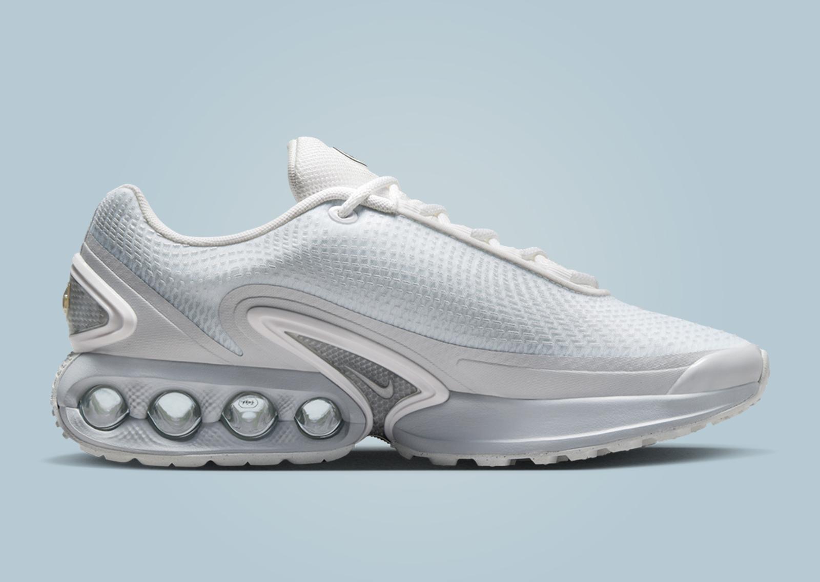 Nike Air Max DN White Metallic Silver (W) Medial