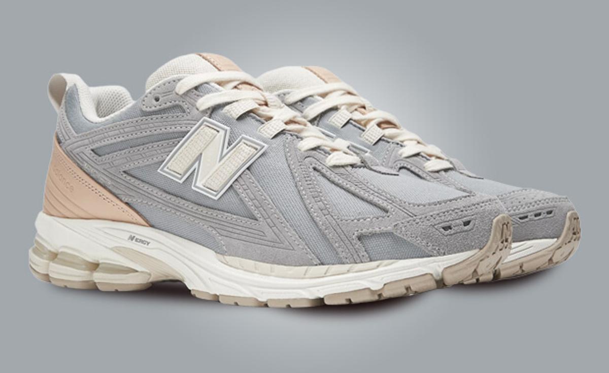 The New Balance 1906R Grey Tan Features a Canvas Upper