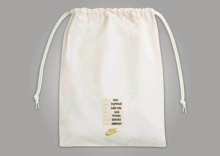 Nike Dunk Low Phantom Light Bone Dust Bag