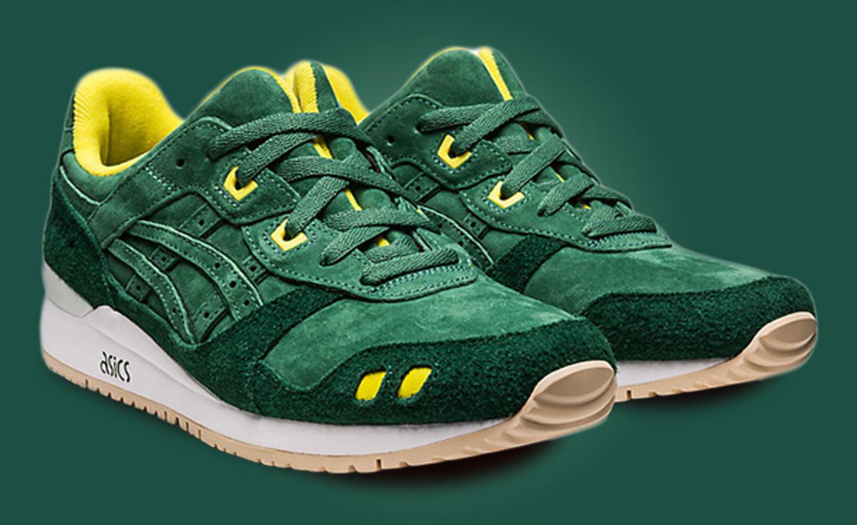Shades Of Shamrock Green Help Pay Homage To Golf On This Asics Gel-Lyte III