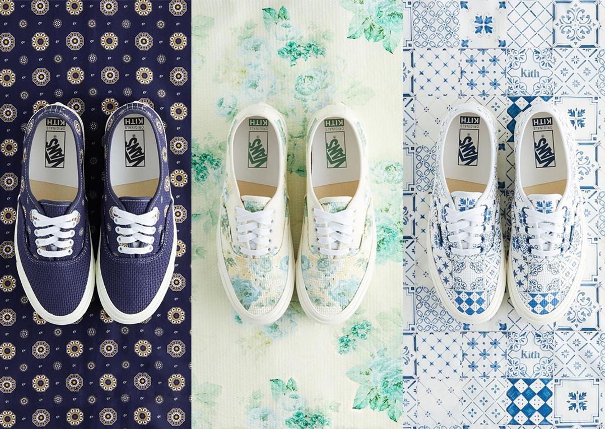 Kith for Vault by Vans Needlepoint Collection