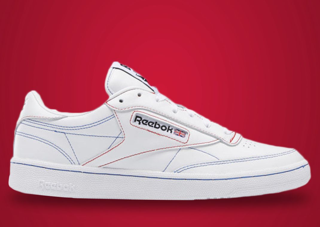 100%新品低価BAPE × Reebok Club C 85 White ベイプ　リーボック 靴