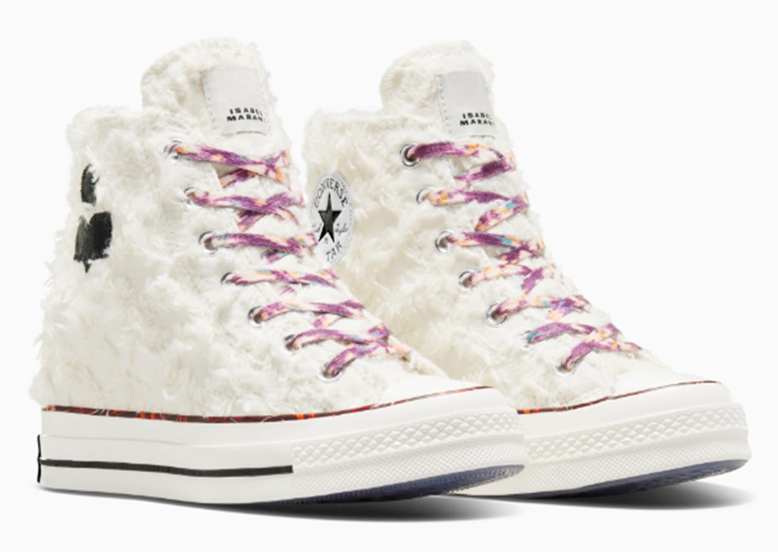 Isabel Marant x Converse Chuck 70 Internal Wedge Vanilla White Angle