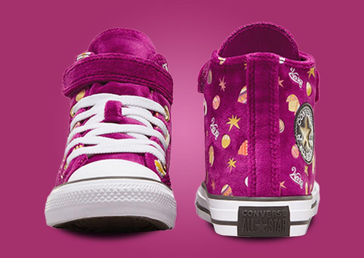 Willy Wonka x Converse Chuck Taylor All Star Easy On (PS) Toe and Heel