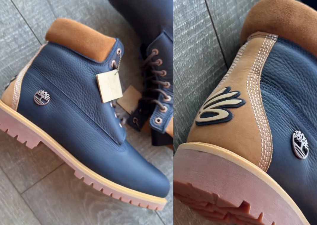 【blue sneaker's 】Timberland BOOT Steph Curry Popped Out in a PE Pair of Timberland Boots at Madison