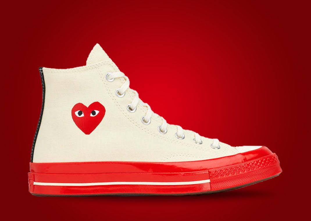 CDG Play Puts A new Spin On Their Infamous Converse Chuck 70 Design