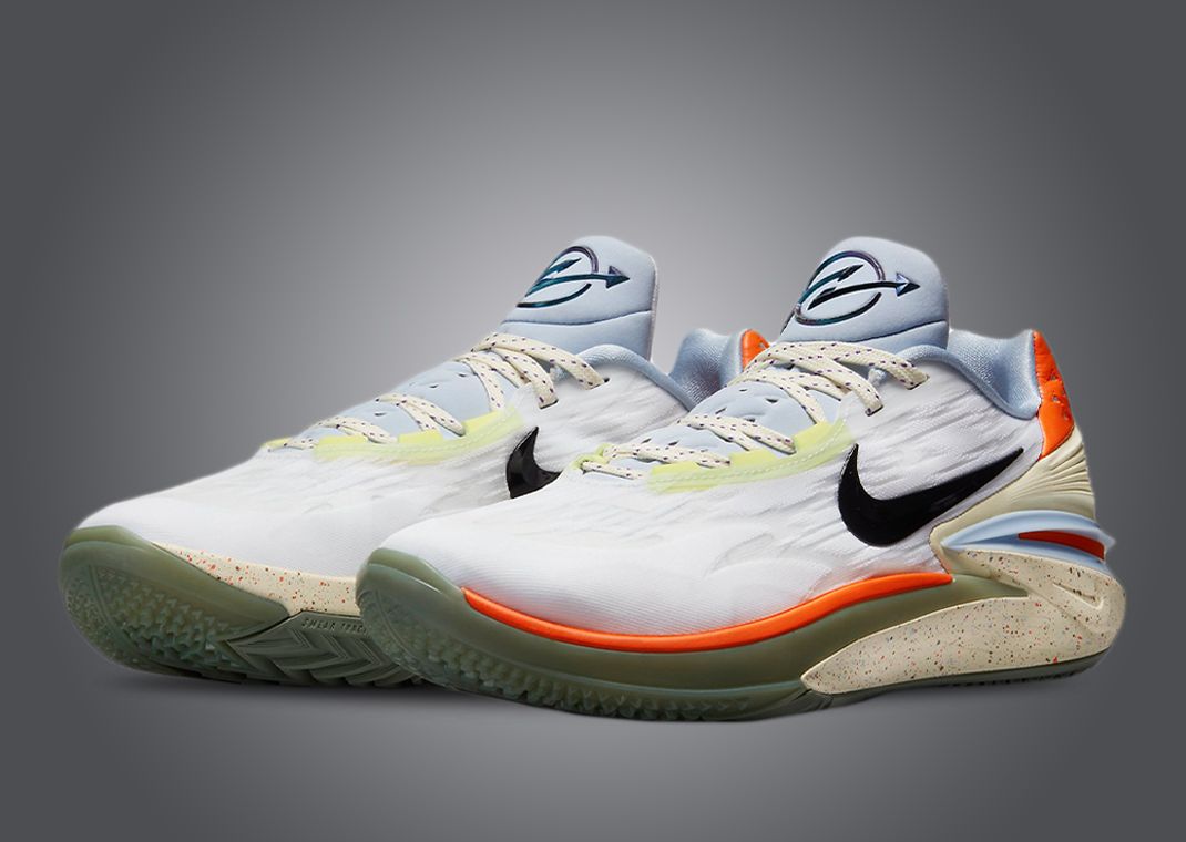 The Nike Air Zoom GT Cut 2 White Ice Blue Orange Is A Future Classic