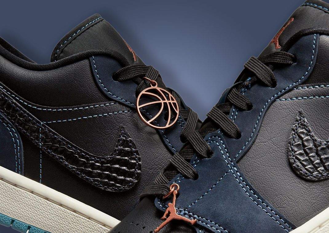 The Air Jordan 1 Low SE Black Midnight Navy Is Packed With