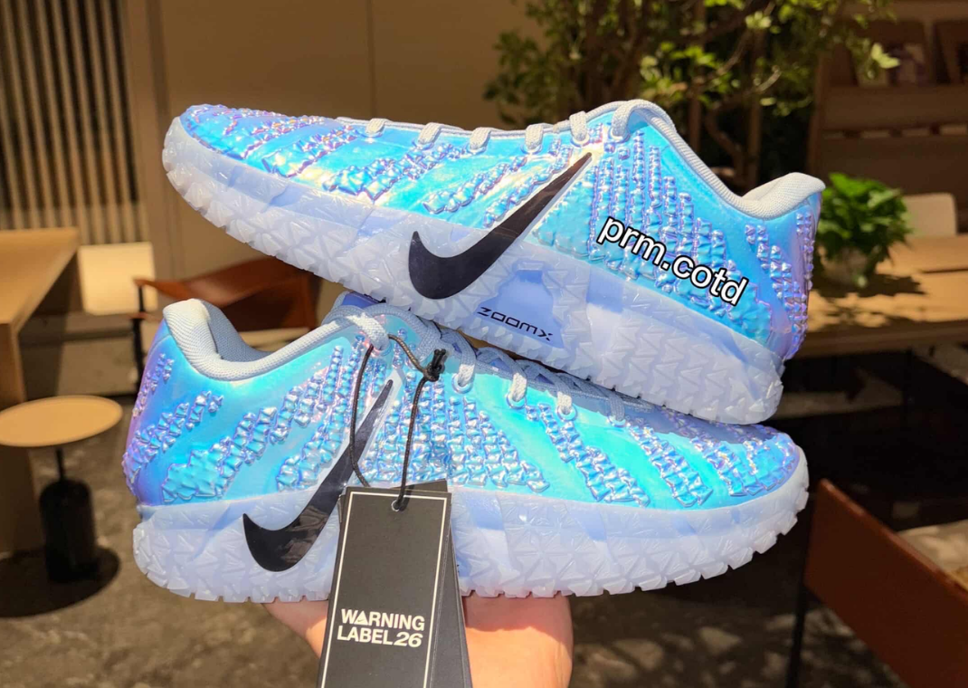 Seizure Warning: Nike Shines in Shimmery Blue on Ja 3 All-Star
