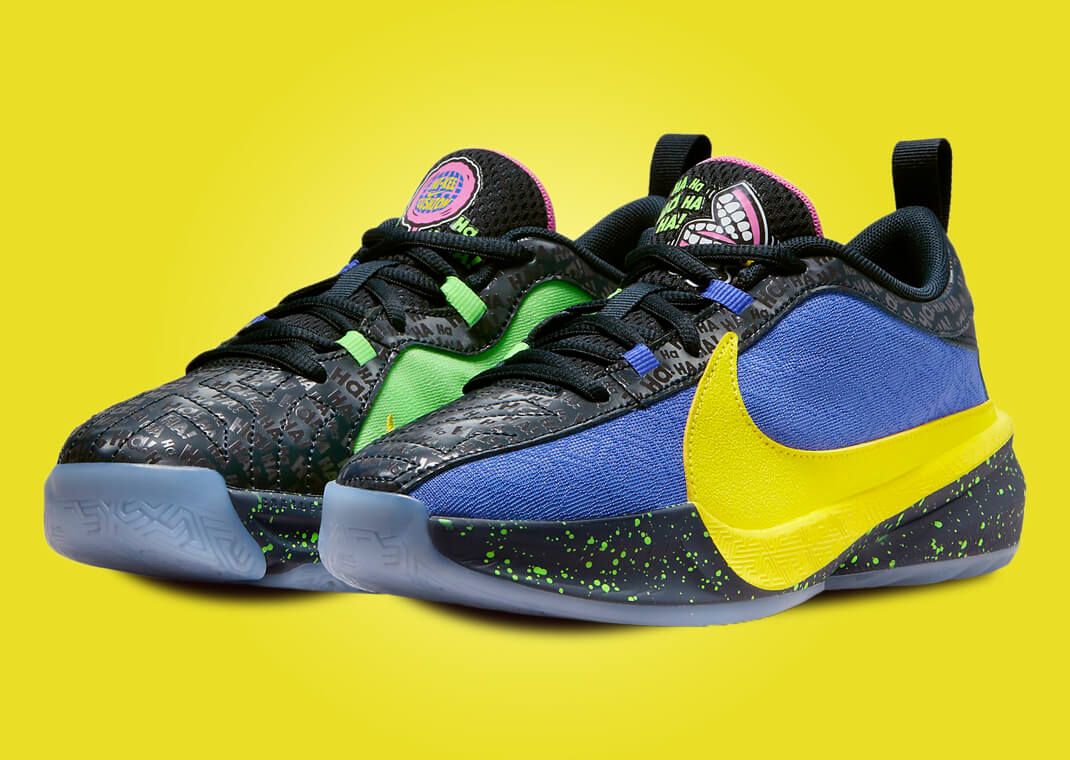 The Kids' Exclusive Nike Zoom Freak 5 Joker Releases December 2023