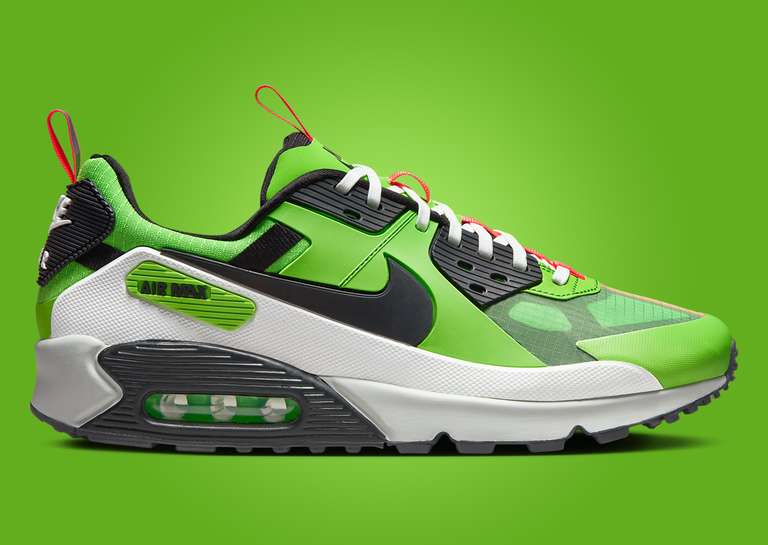 Nike Air Max 90 Drift Action Green Lateral Right