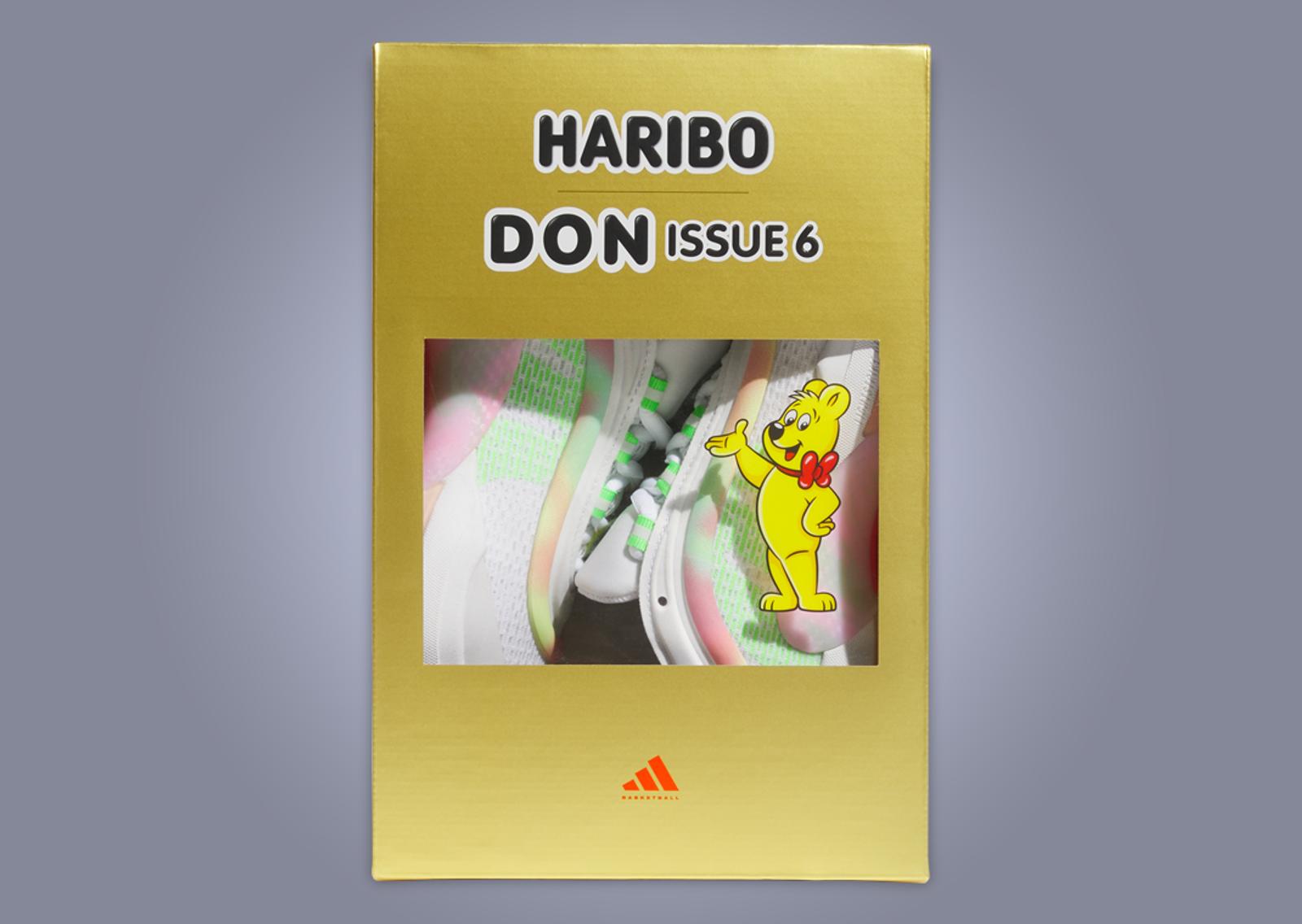 Haribo Goldbears x adidas DON Issue 6 Cloud White Packaging