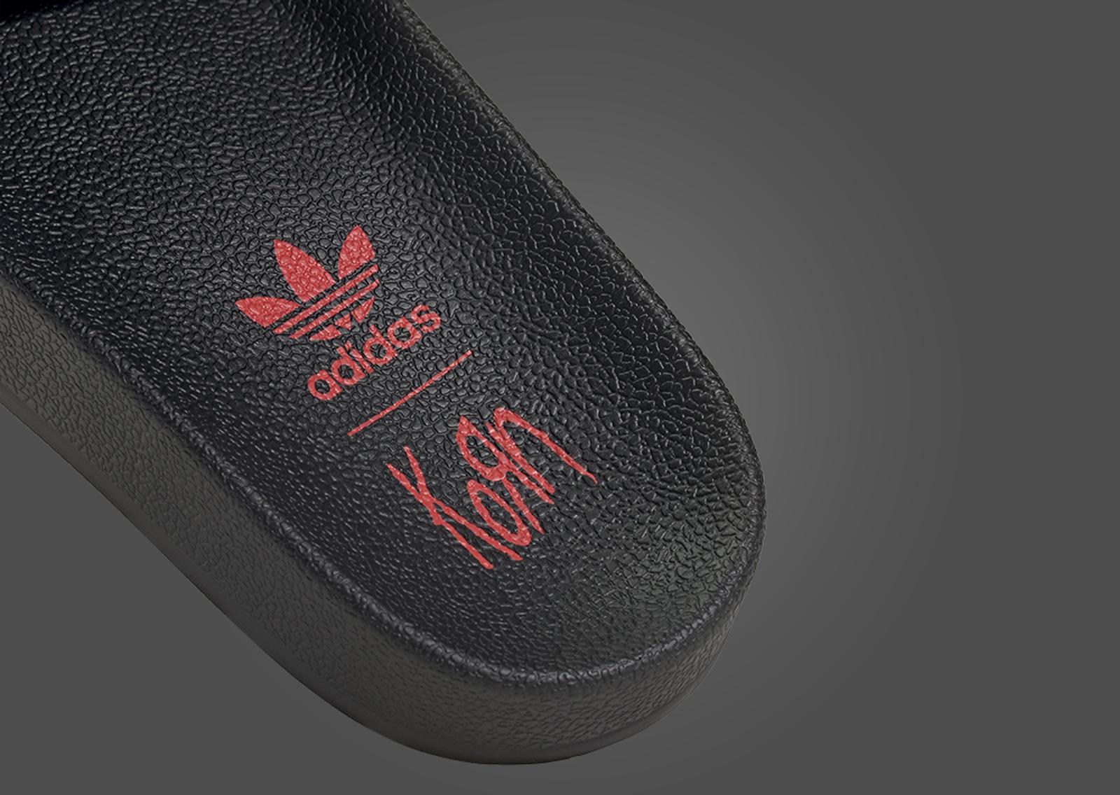 Korn x adidas Adilette Footbed