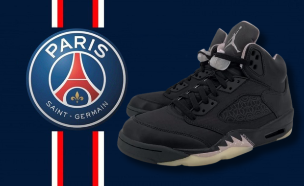 PSG x Air Jordan 5 Retro Off Noir