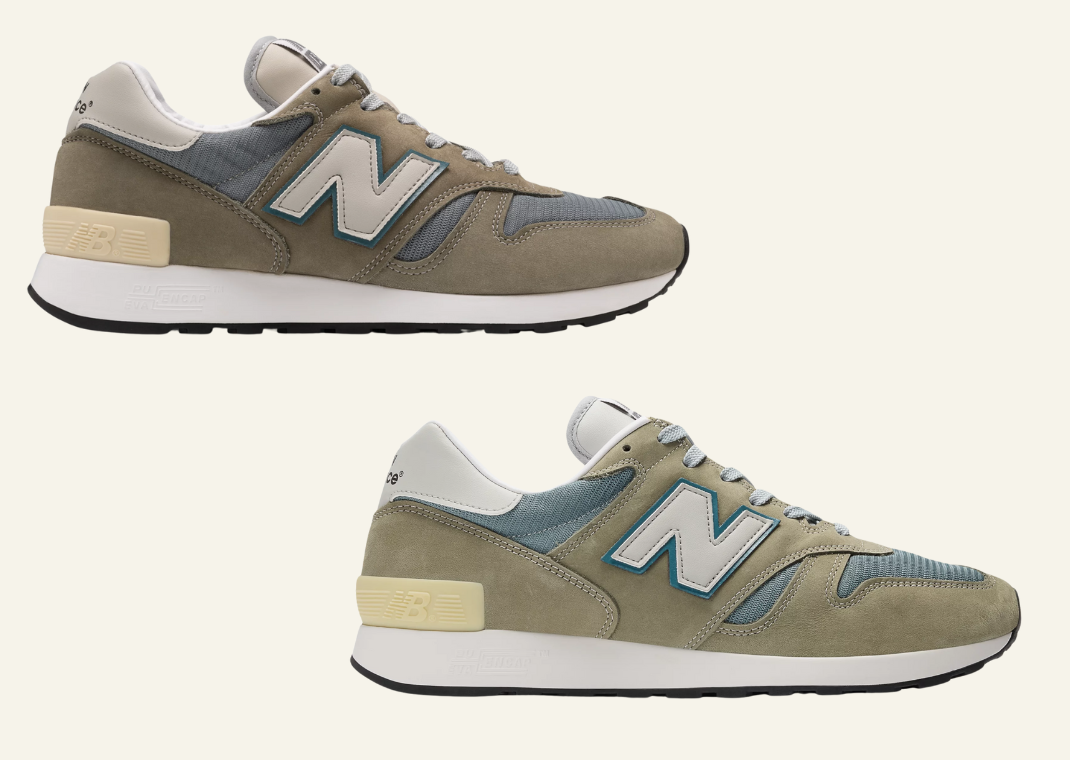 The New Balance 1300JP Made in USA Steel Blue Returns After